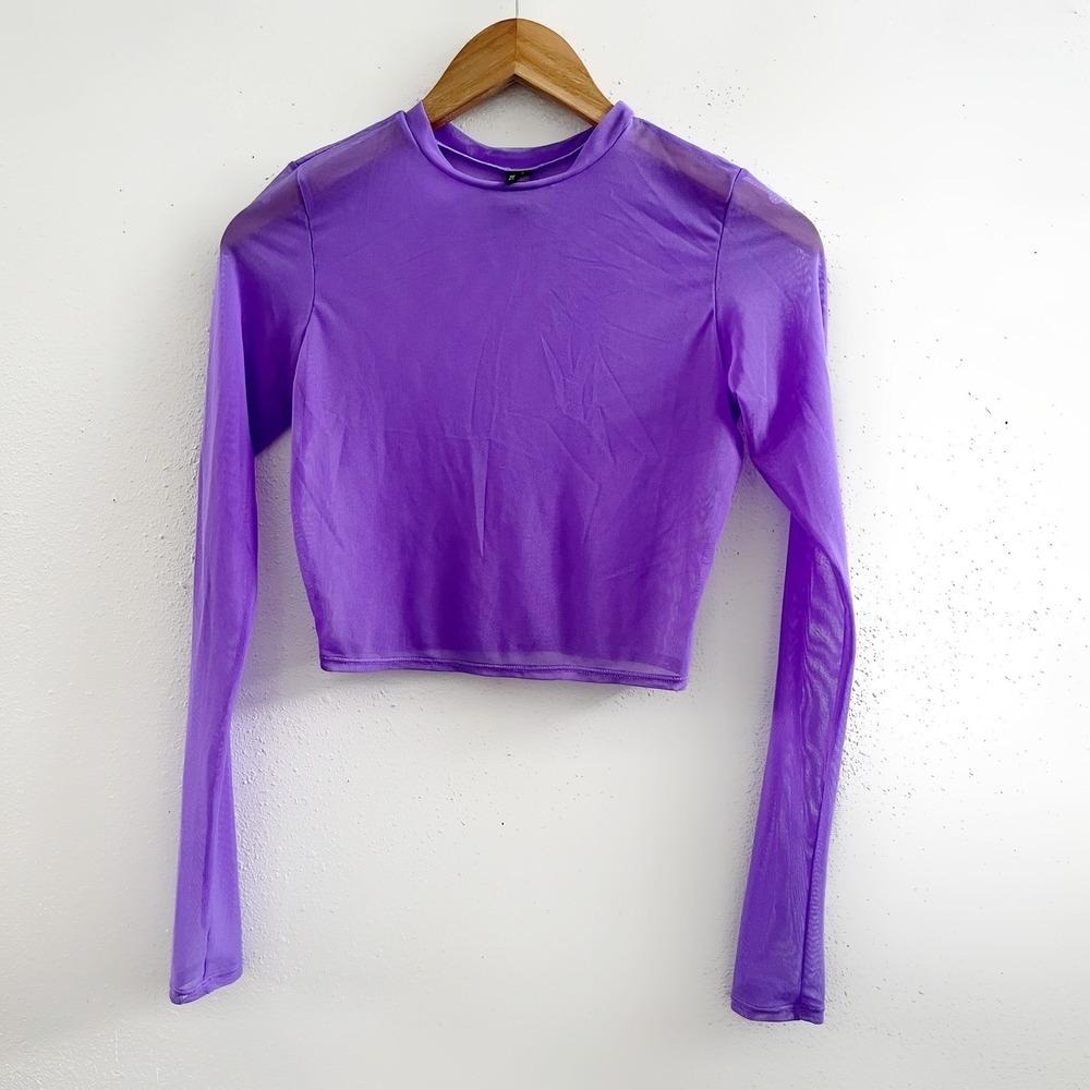 TRIANGL Swim Shirt Mesh‎ Sheer Coverup Size Small